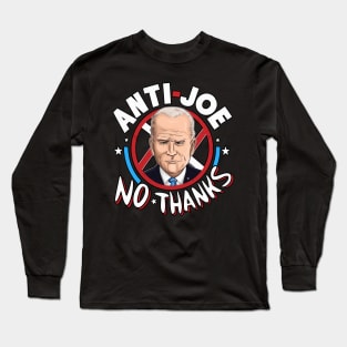 Anti Joe Biden 2024 Long Sleeve T-Shirt